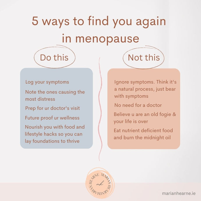 5 ways to find you again in menopause