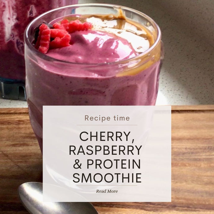 Cherry, Raspberry & Protein Smoothie