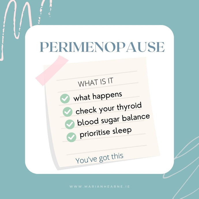 What is perimenopause?