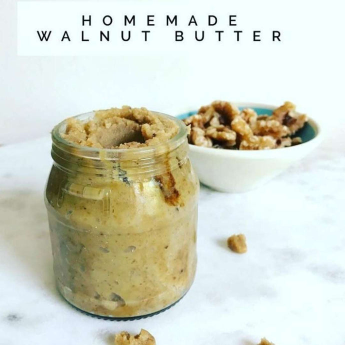 The best walnut butter ever cos it's homemade and sweetened with molasses